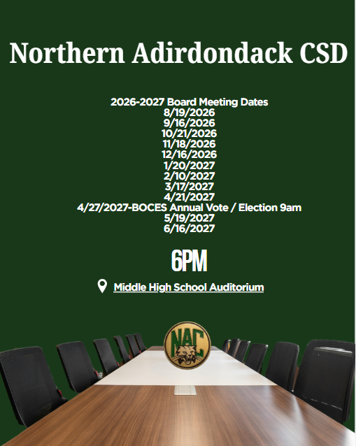 Board Meeting Dates
