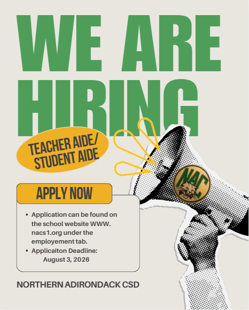 Teacher Aide Job posting 