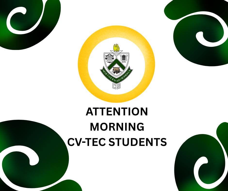 Attention Morning CV-Tec Students