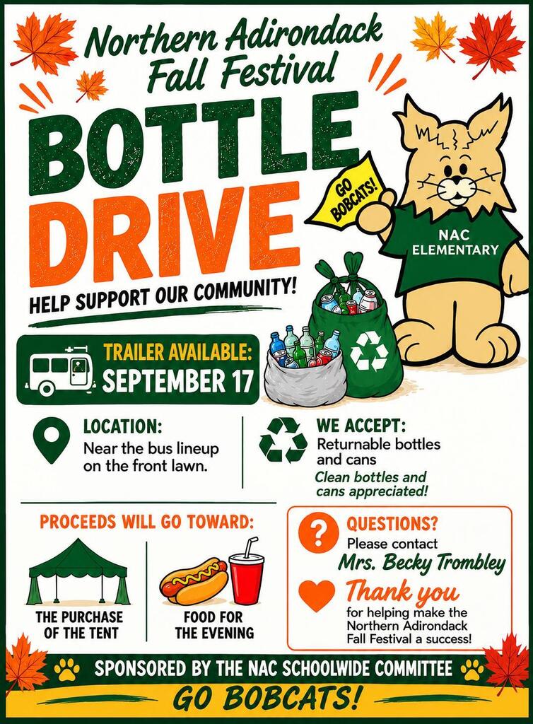 NAC Elementary  Bottle Drive