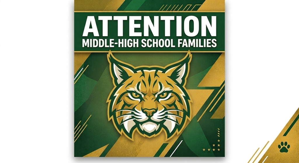 Attention Middle-High School Families