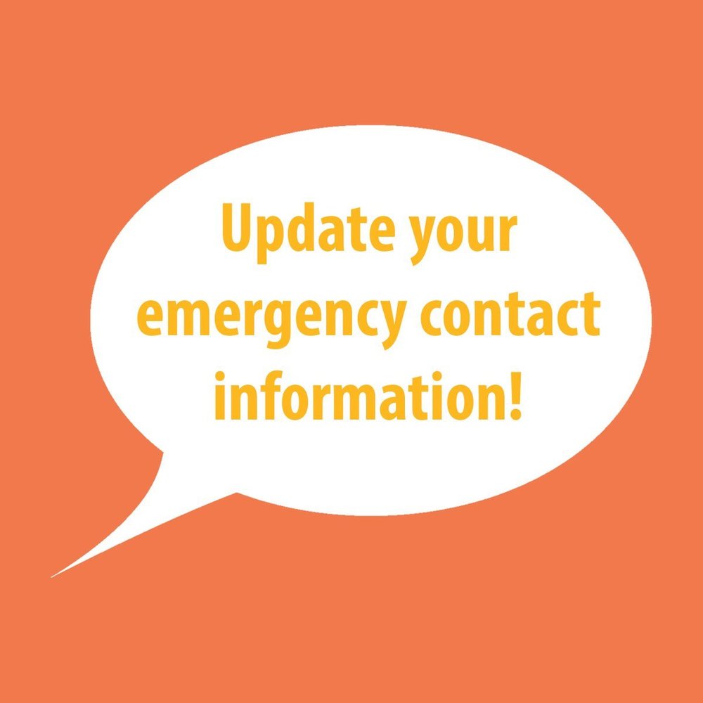 Emergency contact info