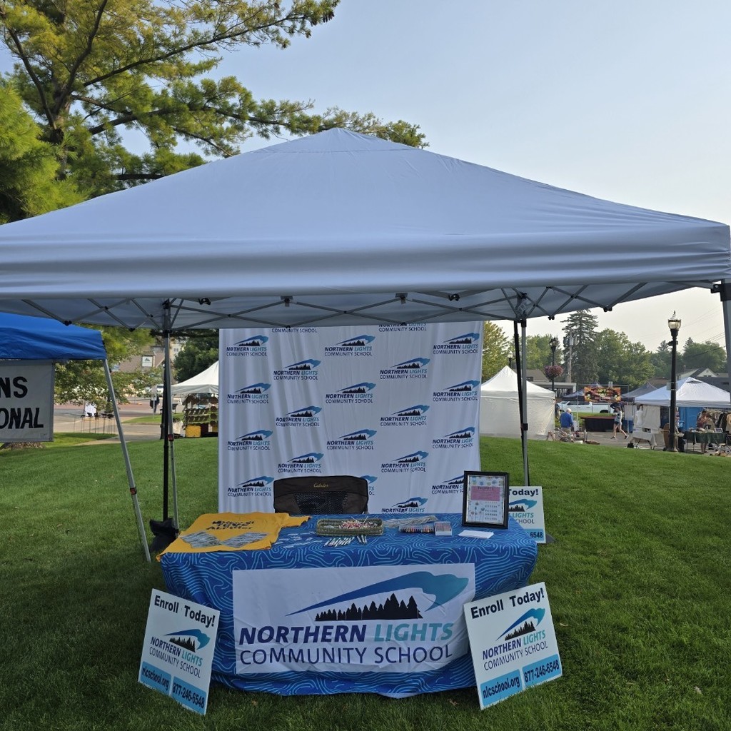 Northern Lights Community School is at Tall Timber Days. Stop by and share your support!