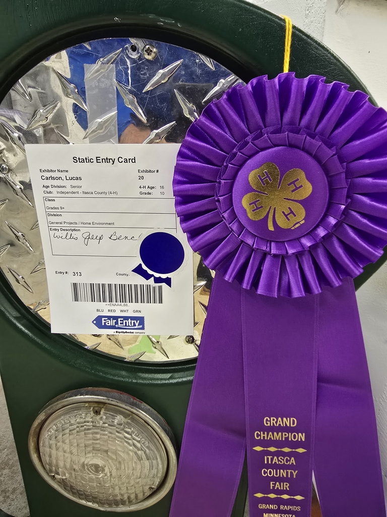 Lucas champion ribbon