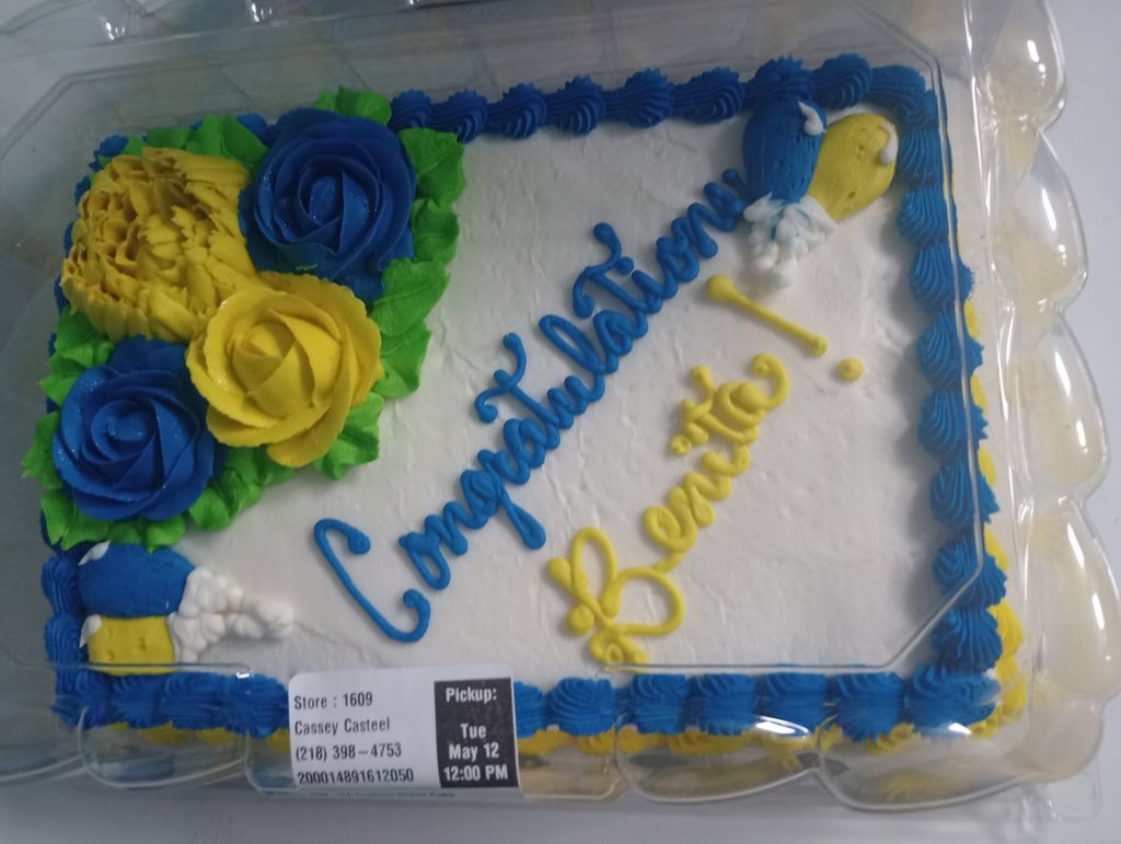 Benita's celebration