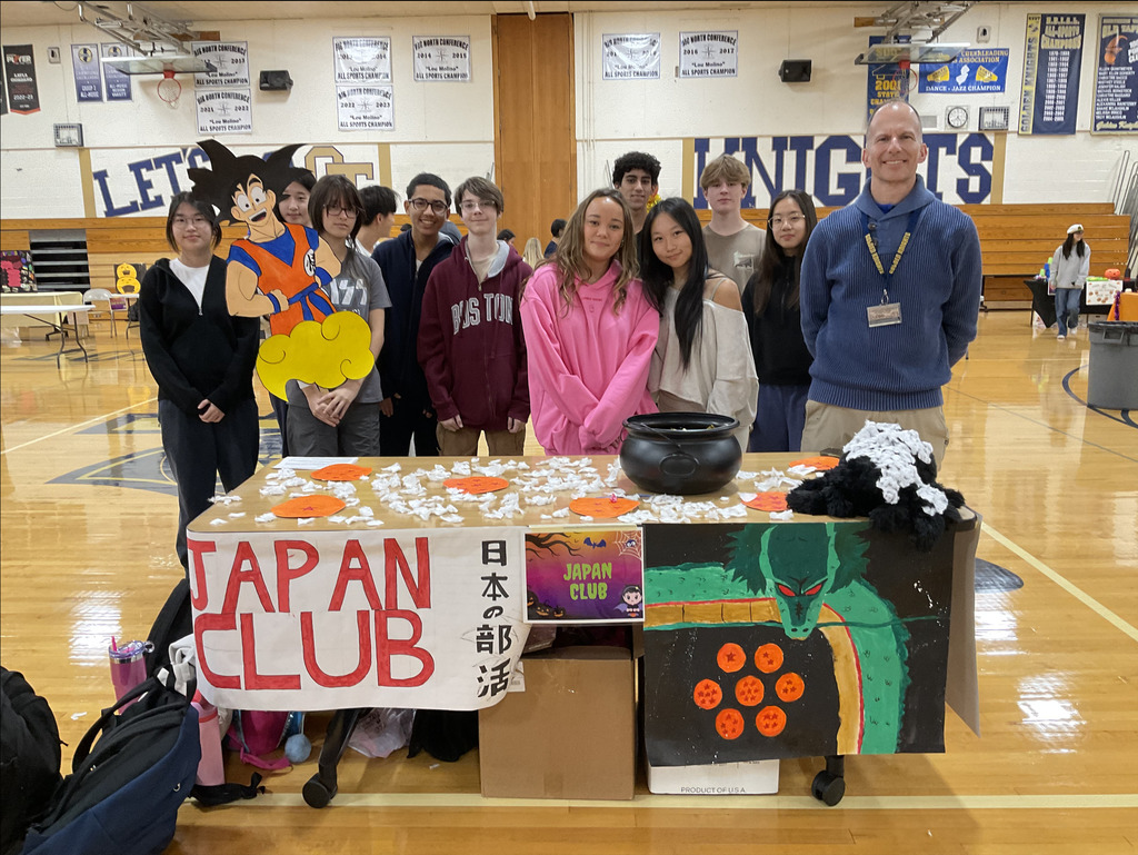 Japan Club Members at Trunk or Treat