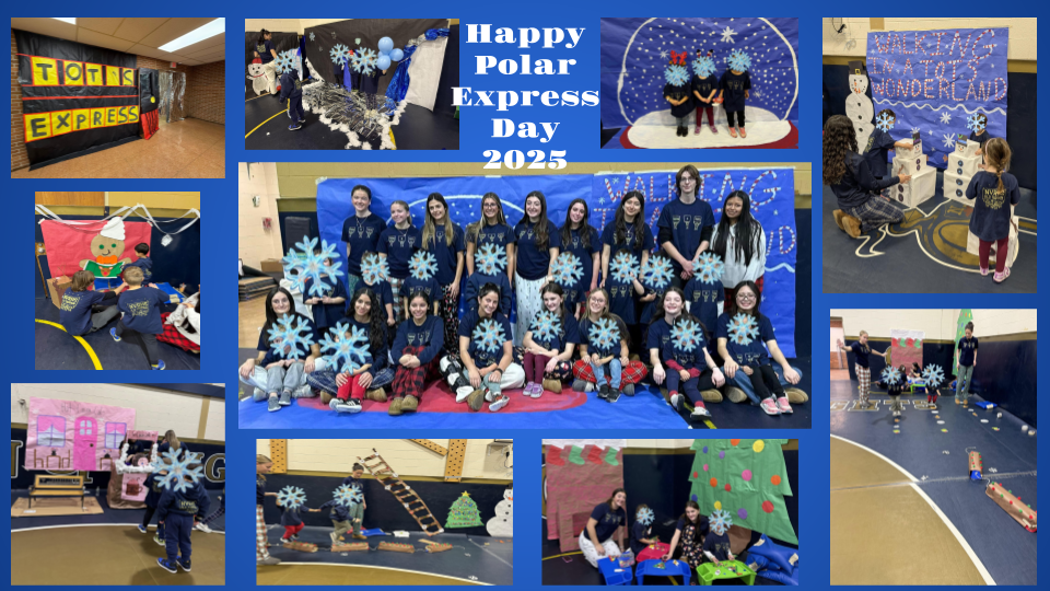 polar express collage