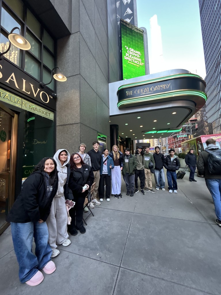 Students at The Great Gatsby