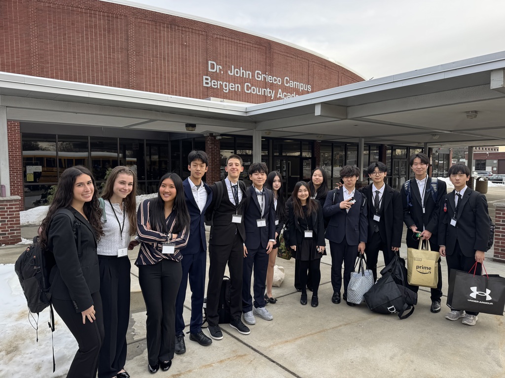 NVOT Model UN Students competed at Bergen Academies.