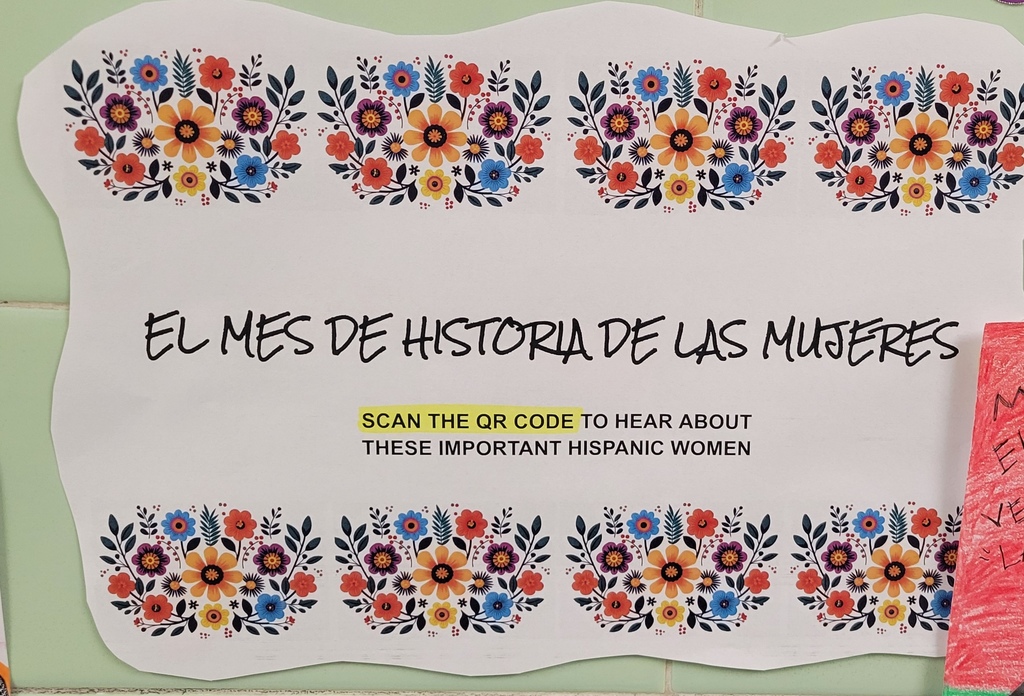 Mrs. Veit's Spanish Class Display