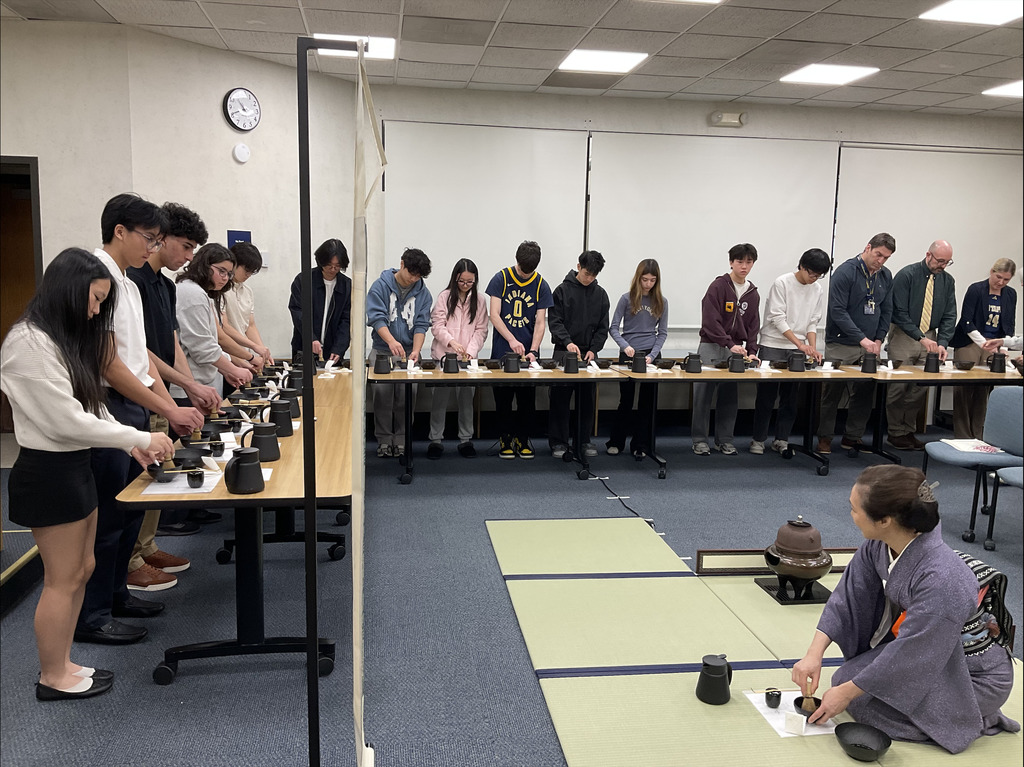 Japanese Honors Society Tea Ceremony