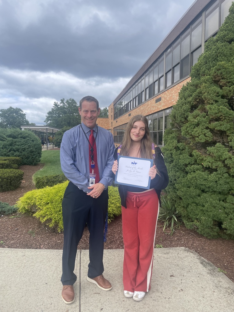 Student of the Month Jordyn Patnoi