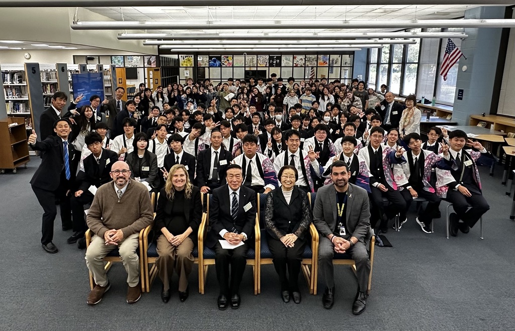 Seisa HS (Japan) visits NVOT!