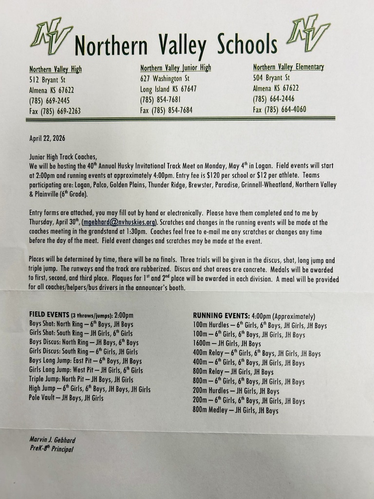Order of Events