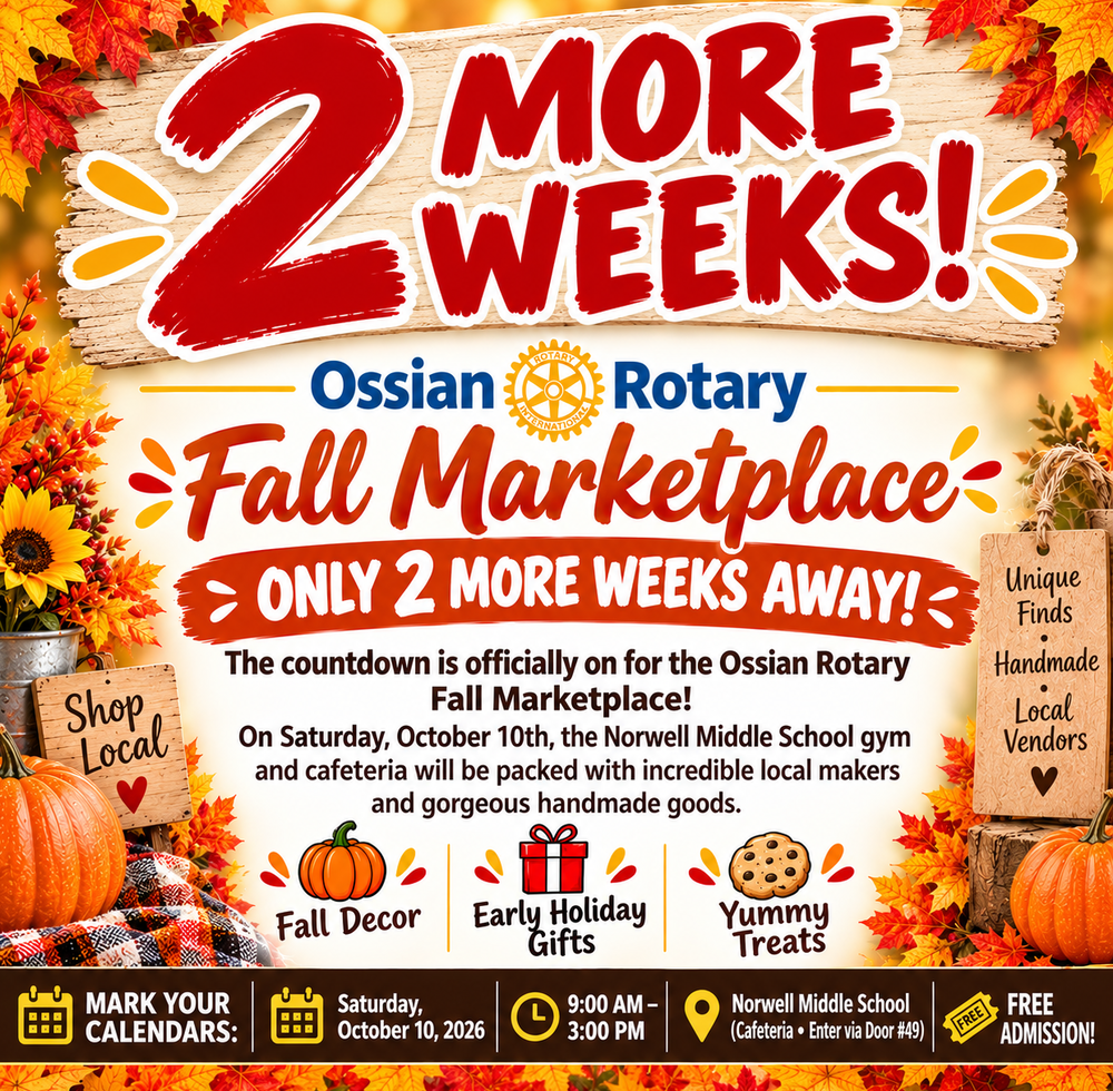 Fall Marketplace October 10th