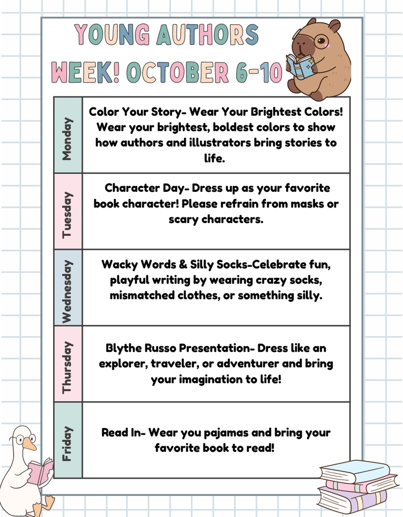 Young Author Week