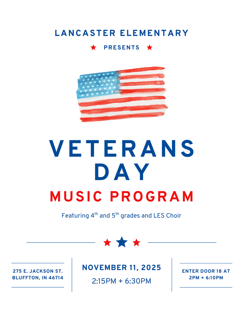 Veteran's Day Program