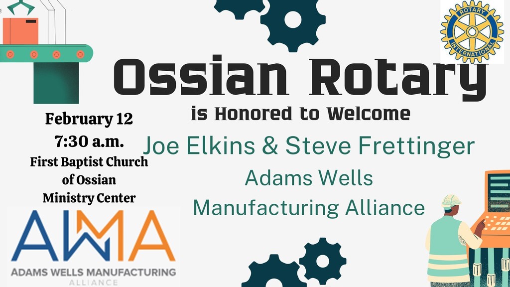 Ossian Rotary Flyer for Speaker Session