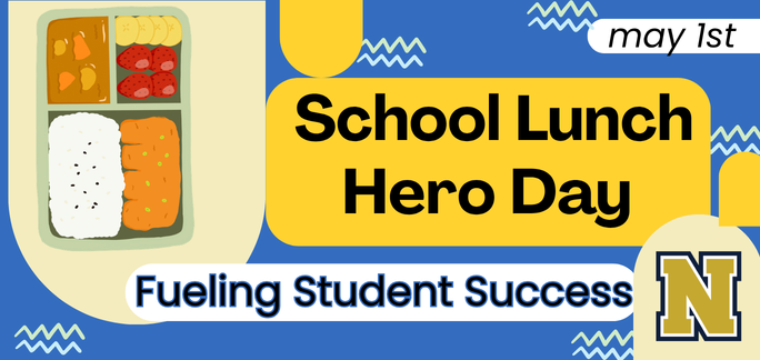 🦸‍♀️🍎 Not all heroes wear capes—some wear aprons. Happy School Lunch Hero Day! Thank you to our amazing nutrition staff!