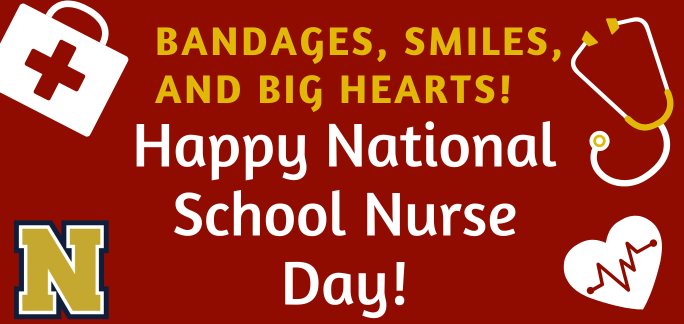 💙 Happy School Nurse Day! 💙 Thank you for keeping our students healthy, safe, and cared for every day. We appreciate all you do! 🩺💙