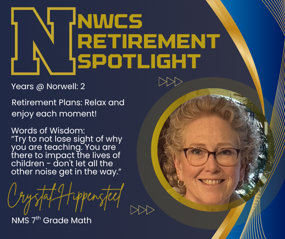 Ms Hippensteel Retirement Spotlight Graphic