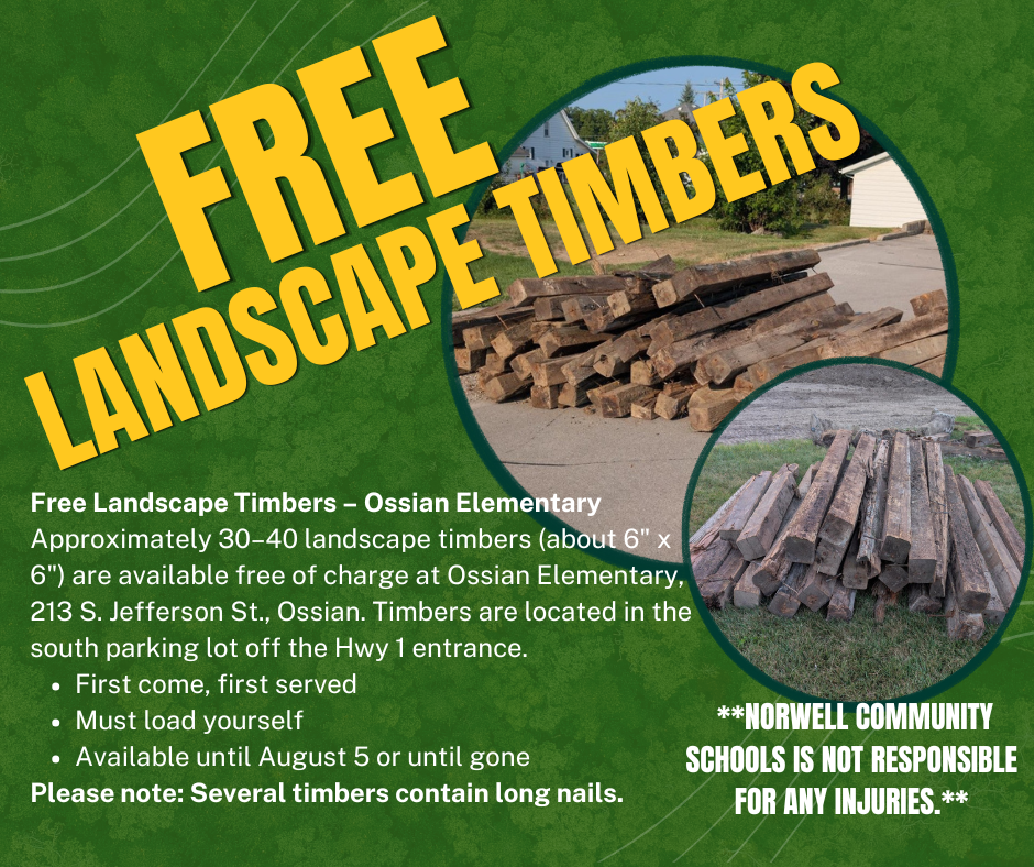 Free Landscape Timbers graphic