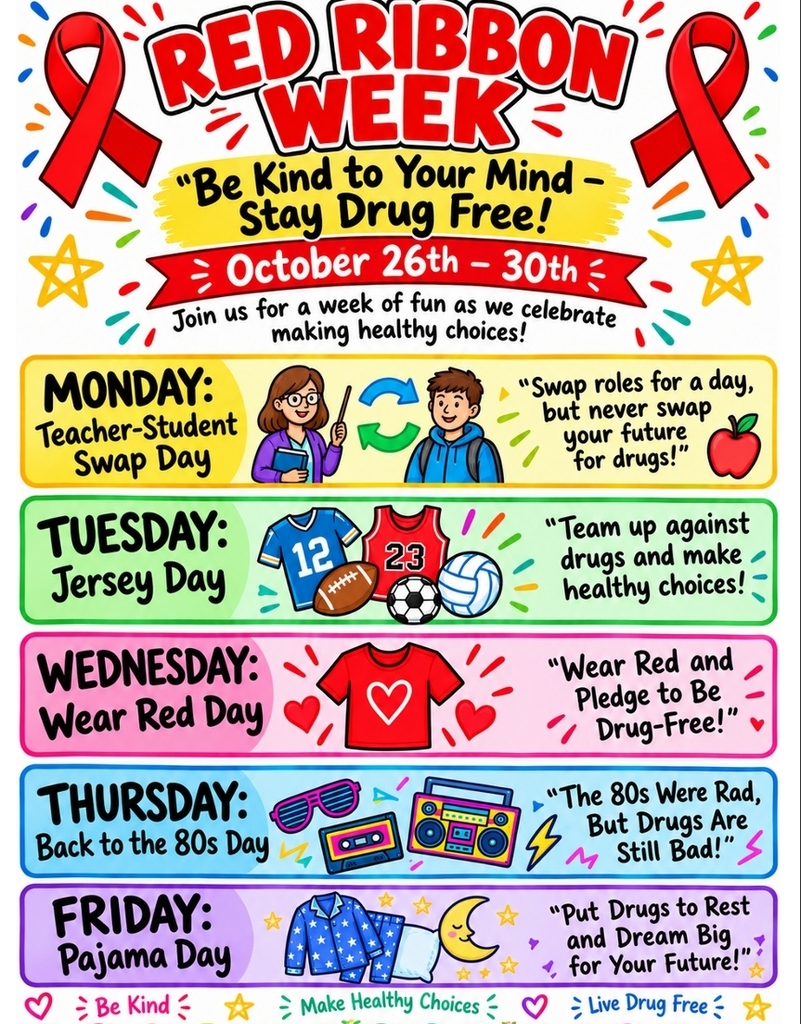 Red Ribbon Week!