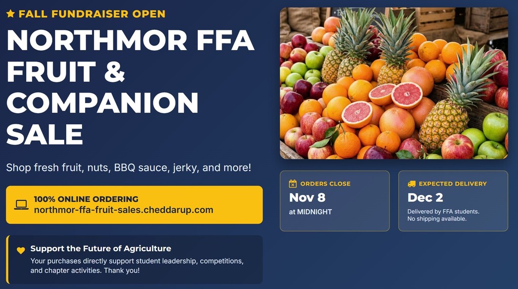ffa fruit & companion sale flyer