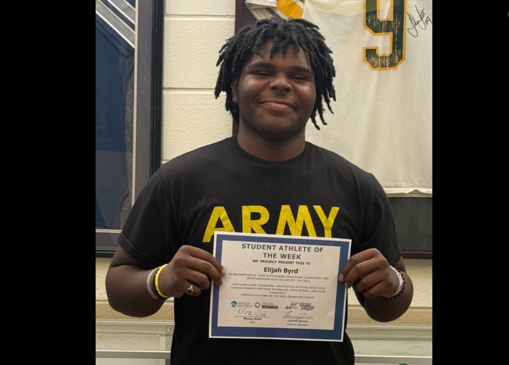 Student Athlete of the week