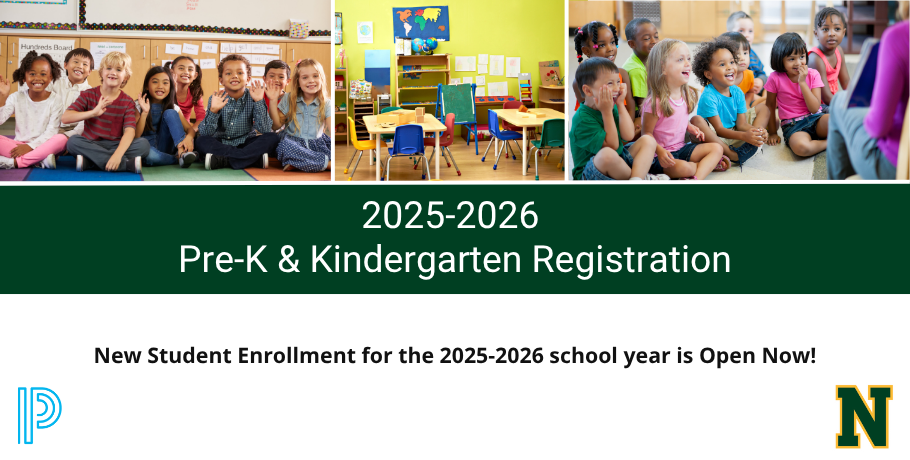 Registration for PreK and K