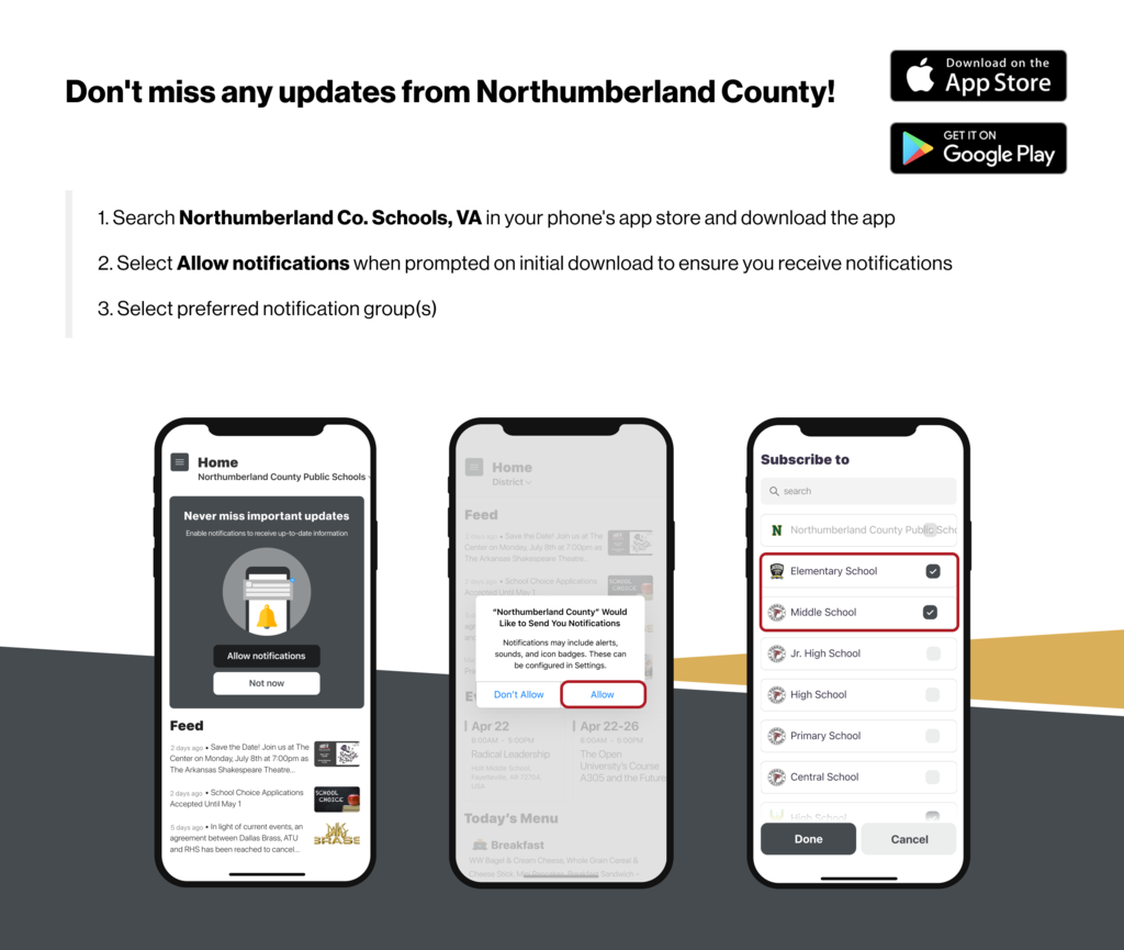 Notifications