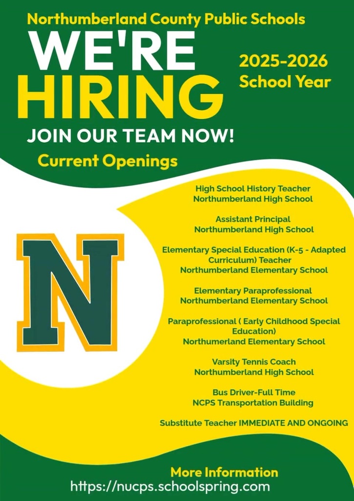 Employment opportunities