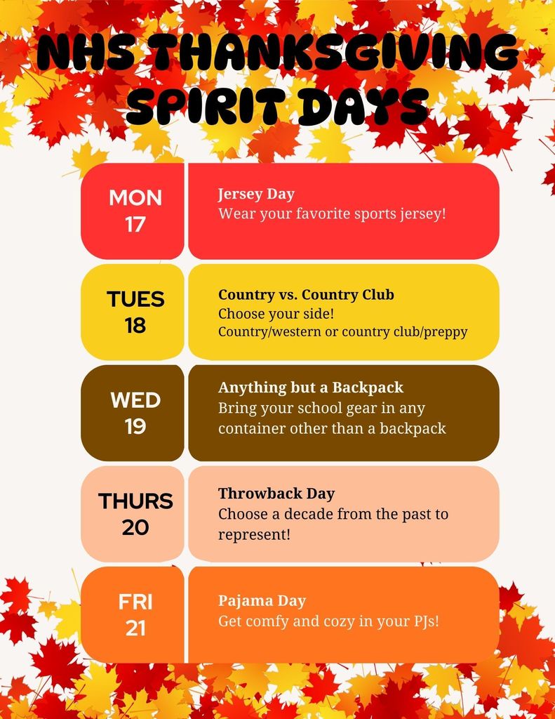 Spirit week 