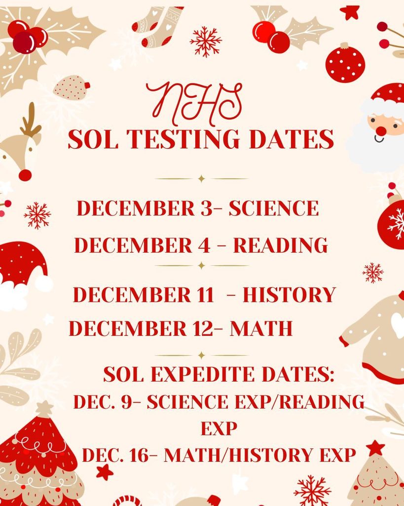 SOL testing information