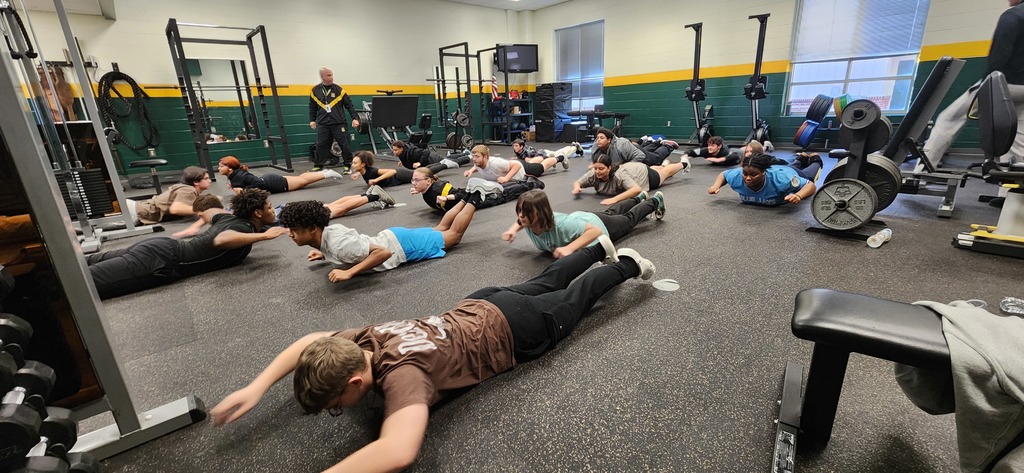 Cadets Engaged in Exercise