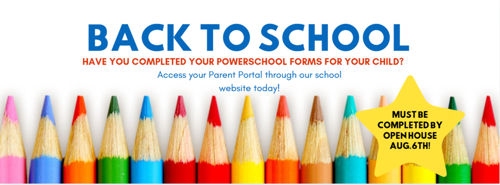 Back to School Forms