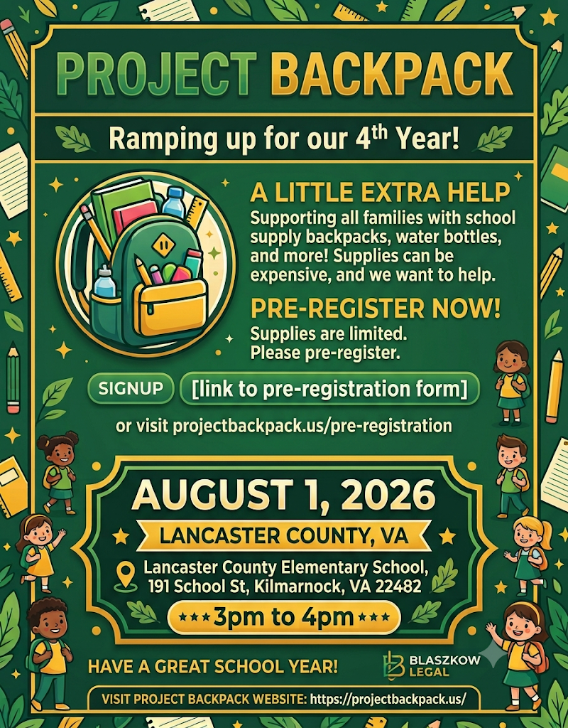 Project backpack