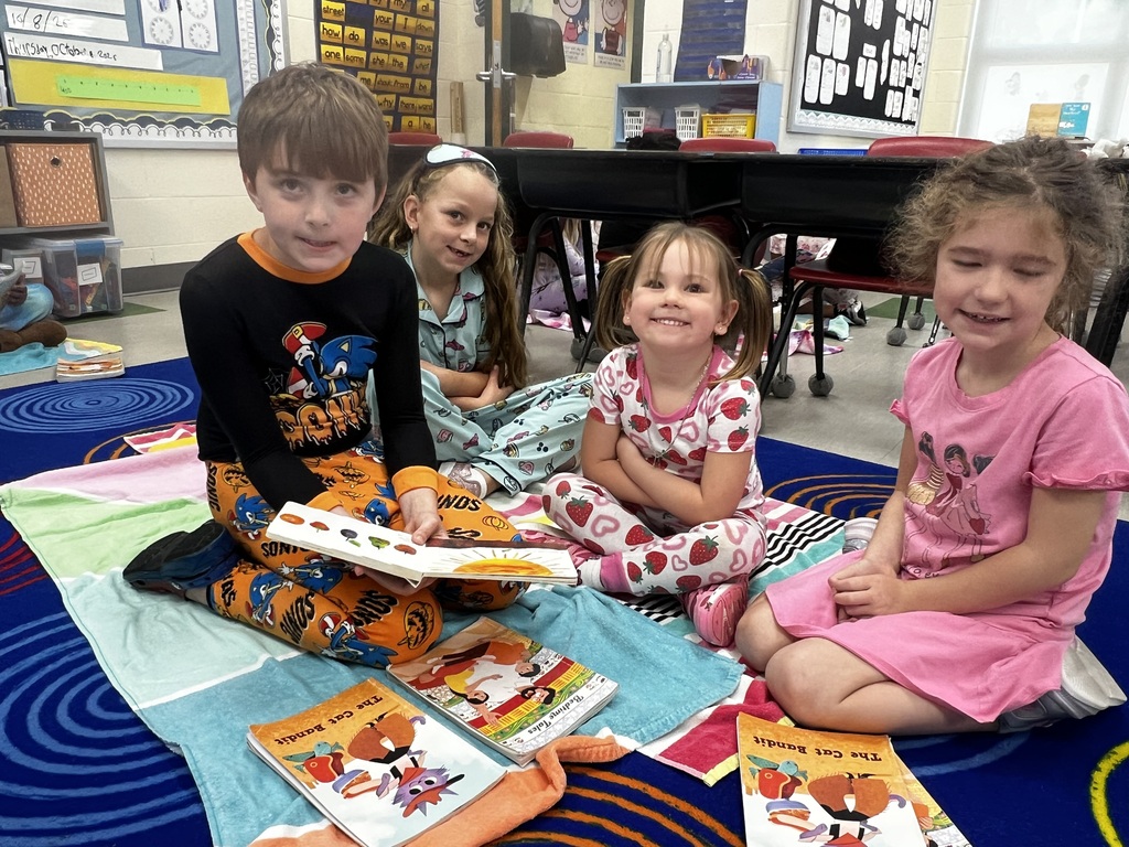 buddy reading event with PreK