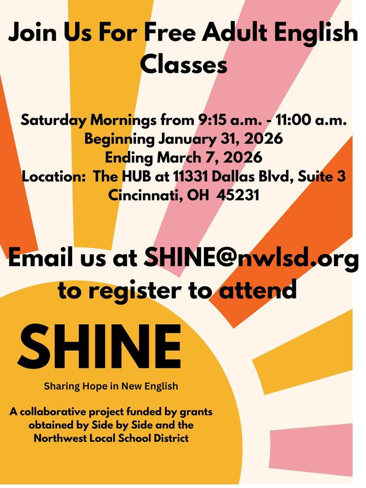 Join Us For Free Adult English Classes