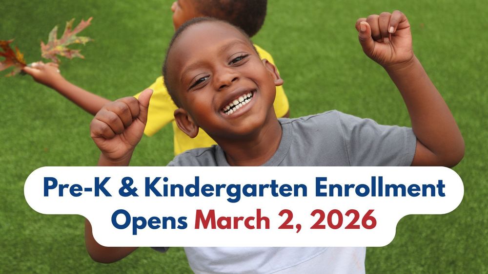 2026-27 Pre-K & Kindergarten Registration Begins March 2, 2026