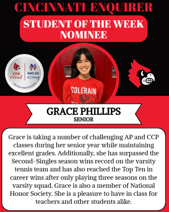 Student of the Week Nomination