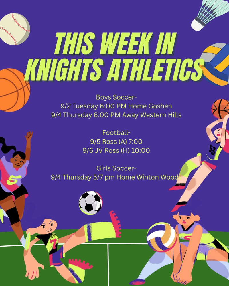 This Week in Knights Athletics