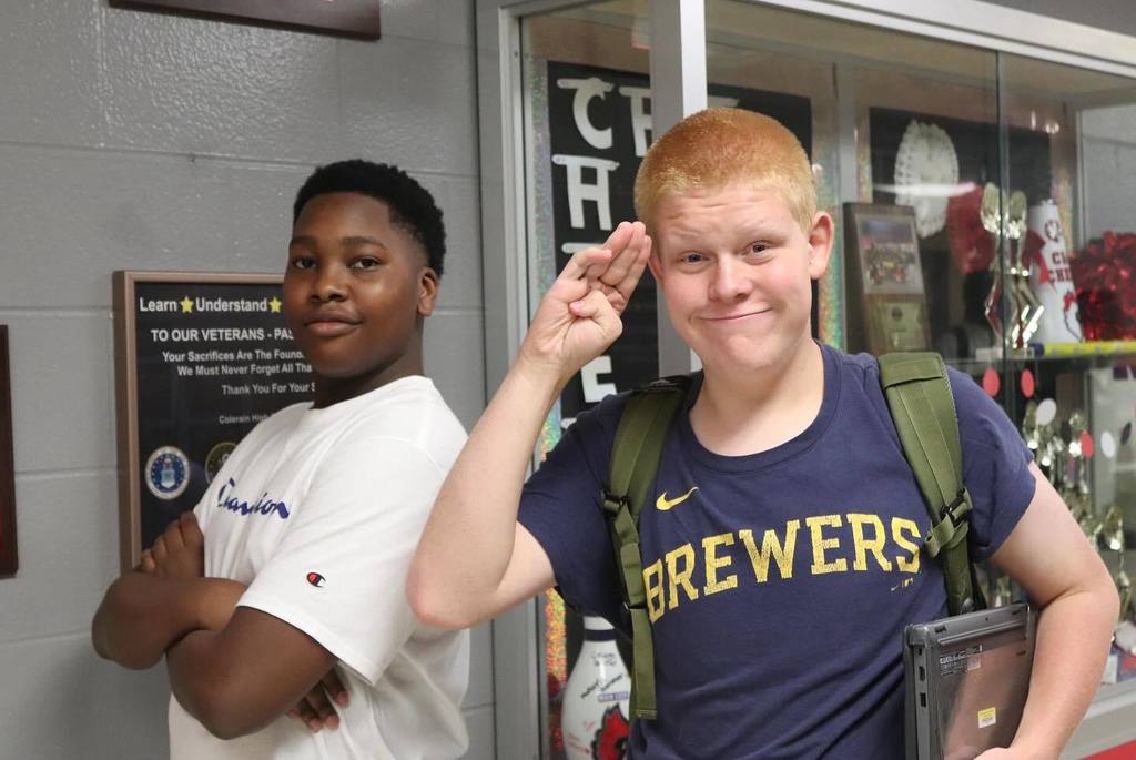 Shots from the first day of high school at CHS and NWHS!