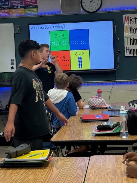 Pleasant Run Middle School students have been hard at work learning collaboration skills through instructional review!