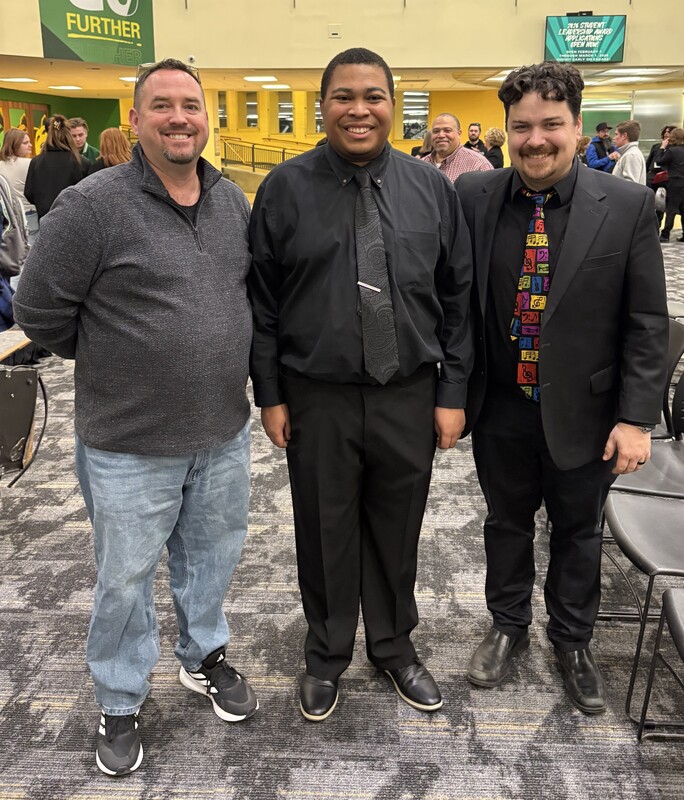 three men