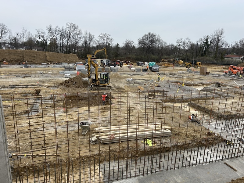 Progress being made at Colerain Elementary building site