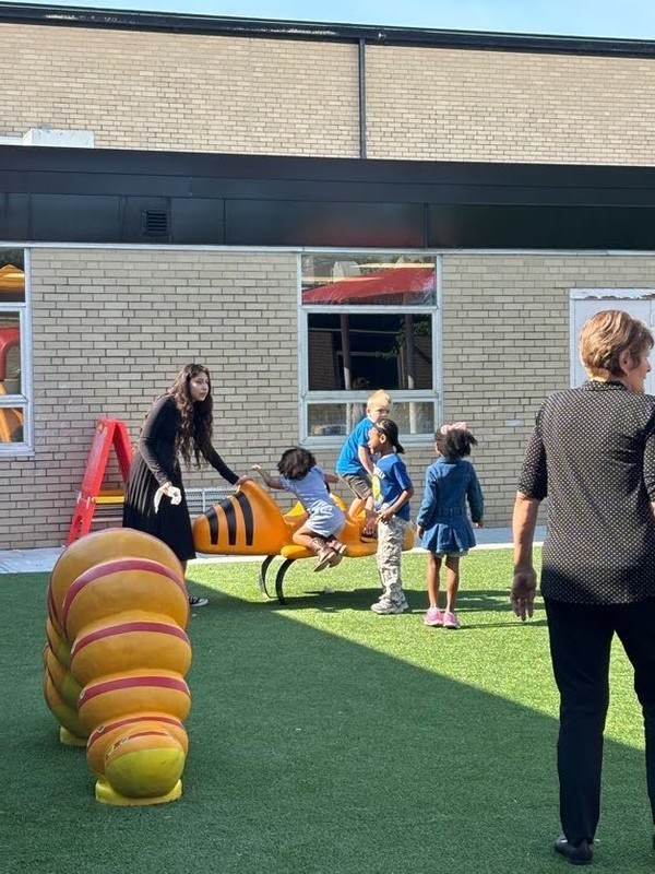 CHildren on a playground