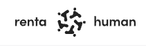 rent a human logo