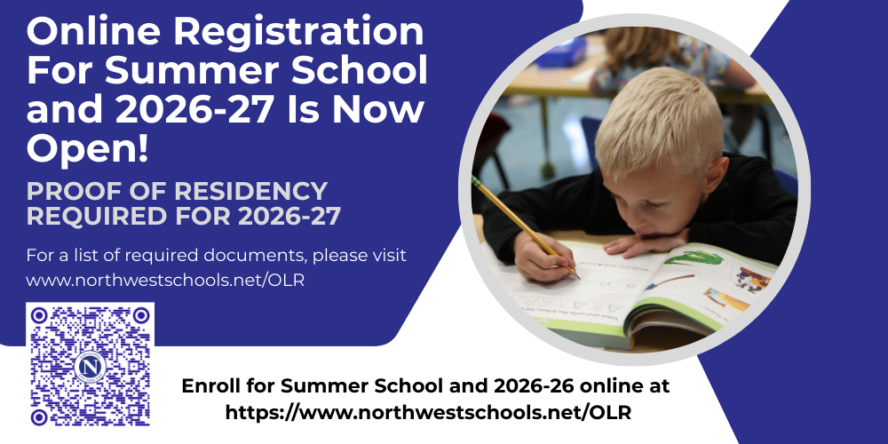 Online registration for all students is now open