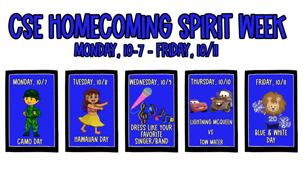 Homecoming Spirit Week